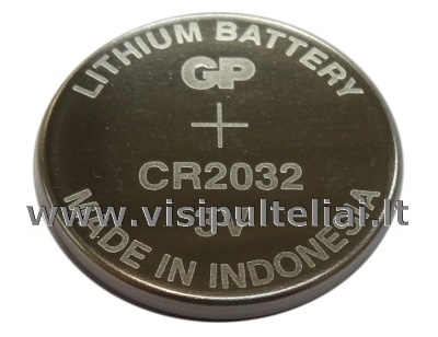 Baterija <br> GP 3V 2032